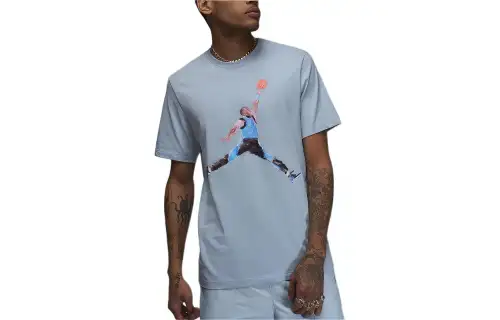 Jordan Brand T Shirt Men's Blue Gray