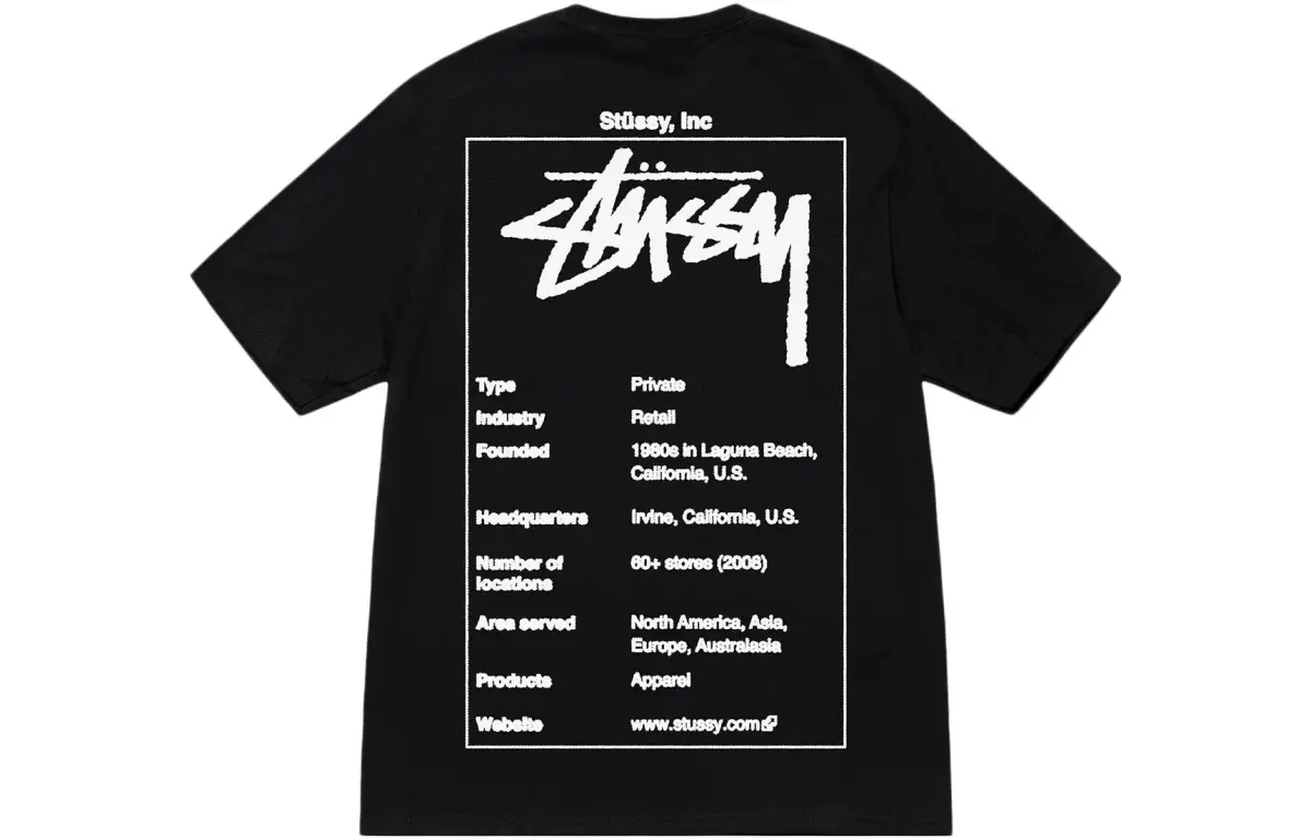 Stussy Wiki Tee