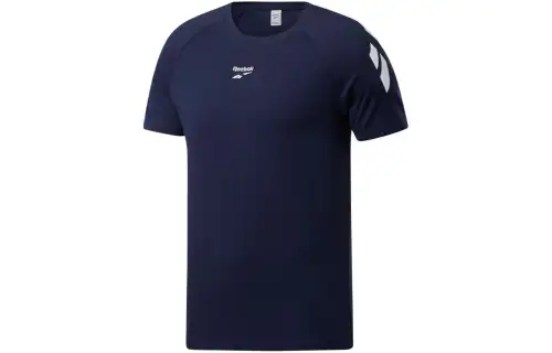 Reebok Cl F Twin Vector Tee T Shirt Men's Blue