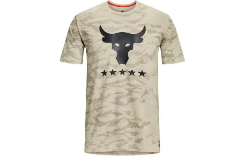 Under Armour T Shirt Men's Light Khaki