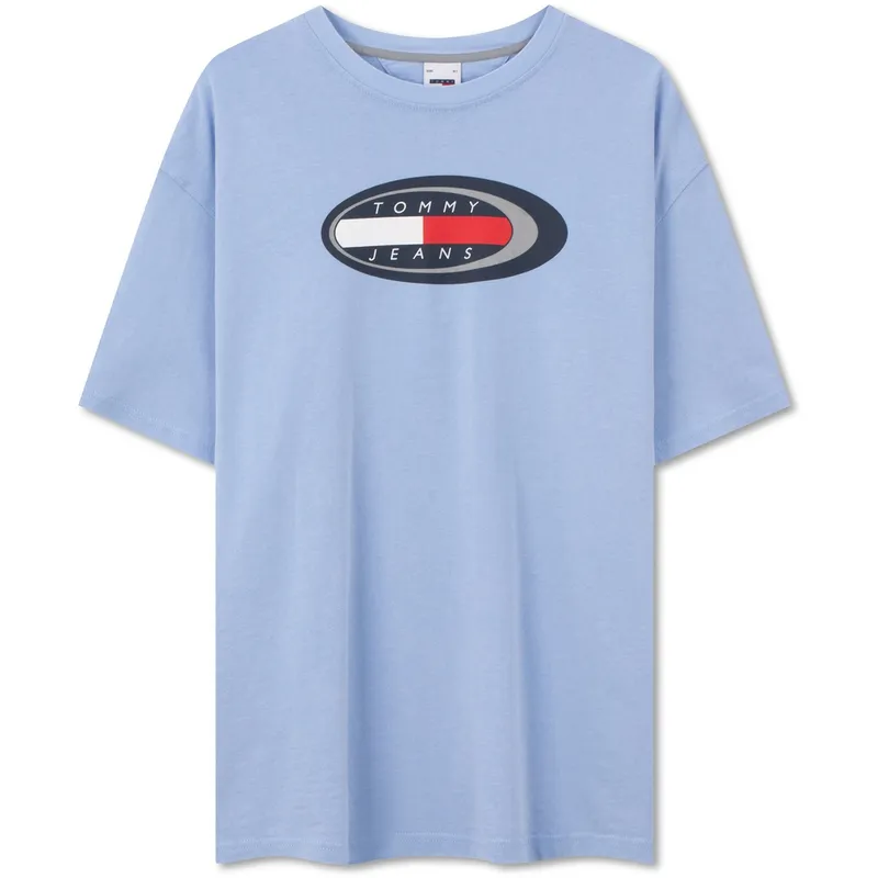 Tommy Hilfiger T Shirt Men's Light Blue