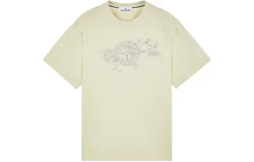 STONE ISLAND SS24 T Shirt Men's Pistachio