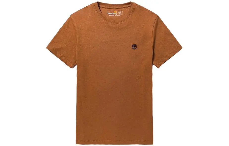 Timberland T Shirt Men's Medium Brown