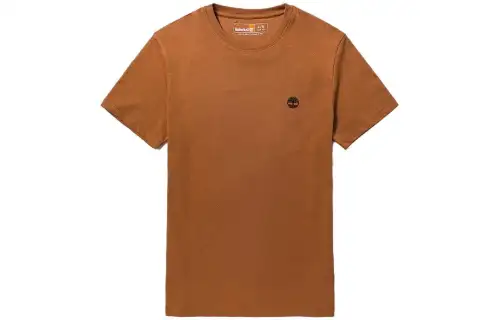 Timberland T Shirt Men's Medium Brown