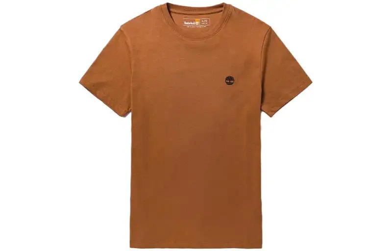Timberland T Shirt Men's Medium Brown
