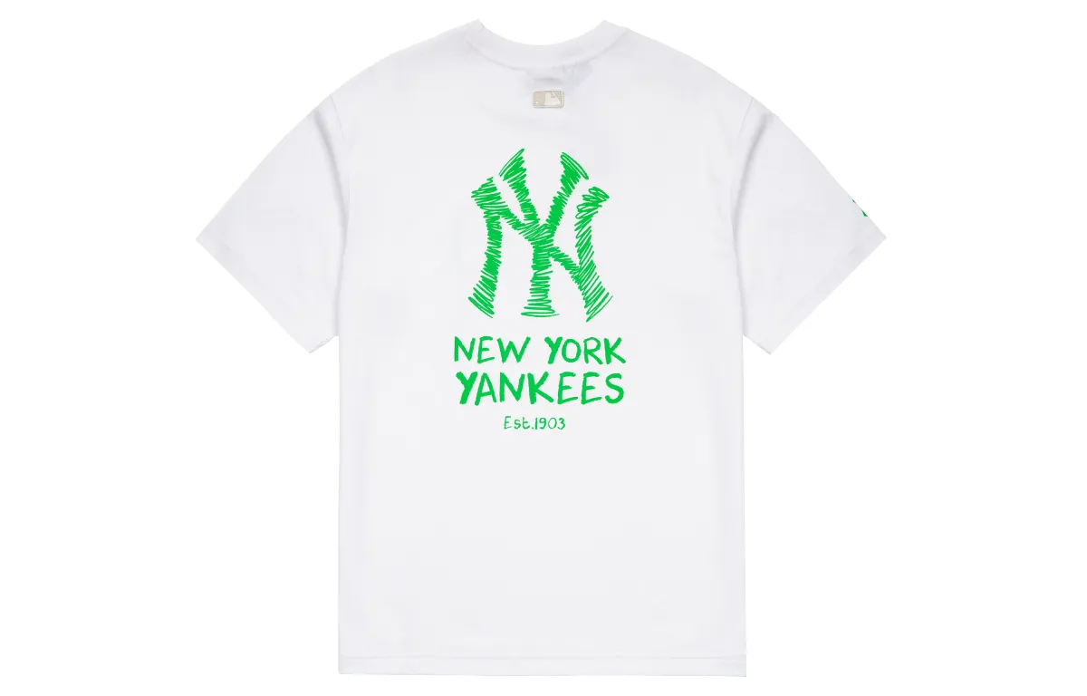 MLB Set-in Sleeve T-Shirt Unisex White