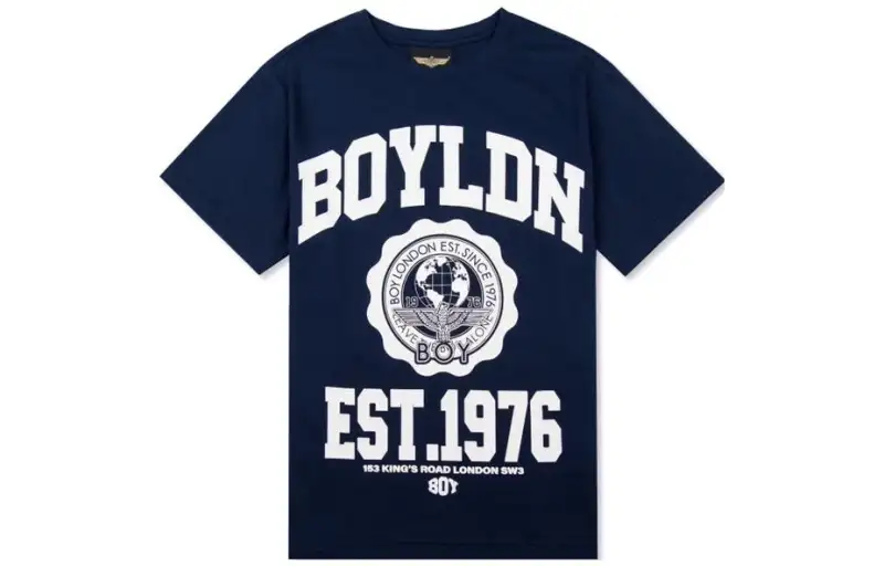 Boy London T Shirt Unisex Dark Blue
