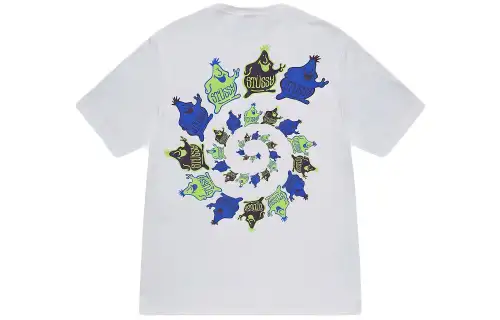 Stussy Mr. Blob Spiral Tee