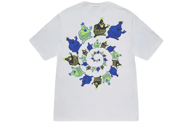 Stussy Mr. Blob Spiral Tee