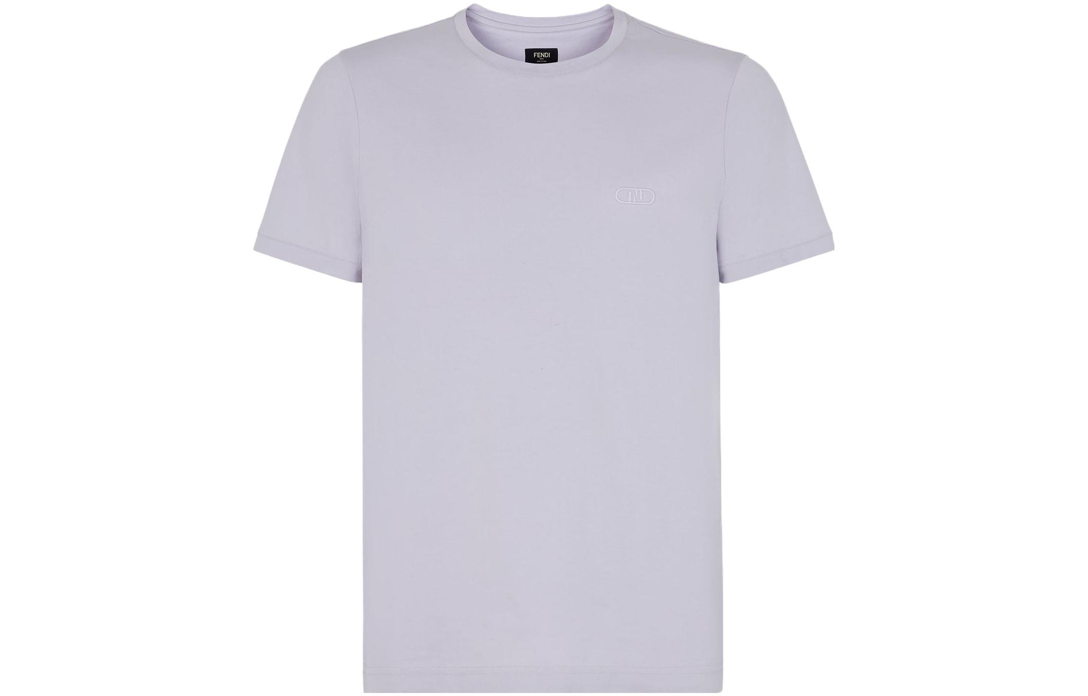 Мужская футболка Fendi T (пурпурная)
