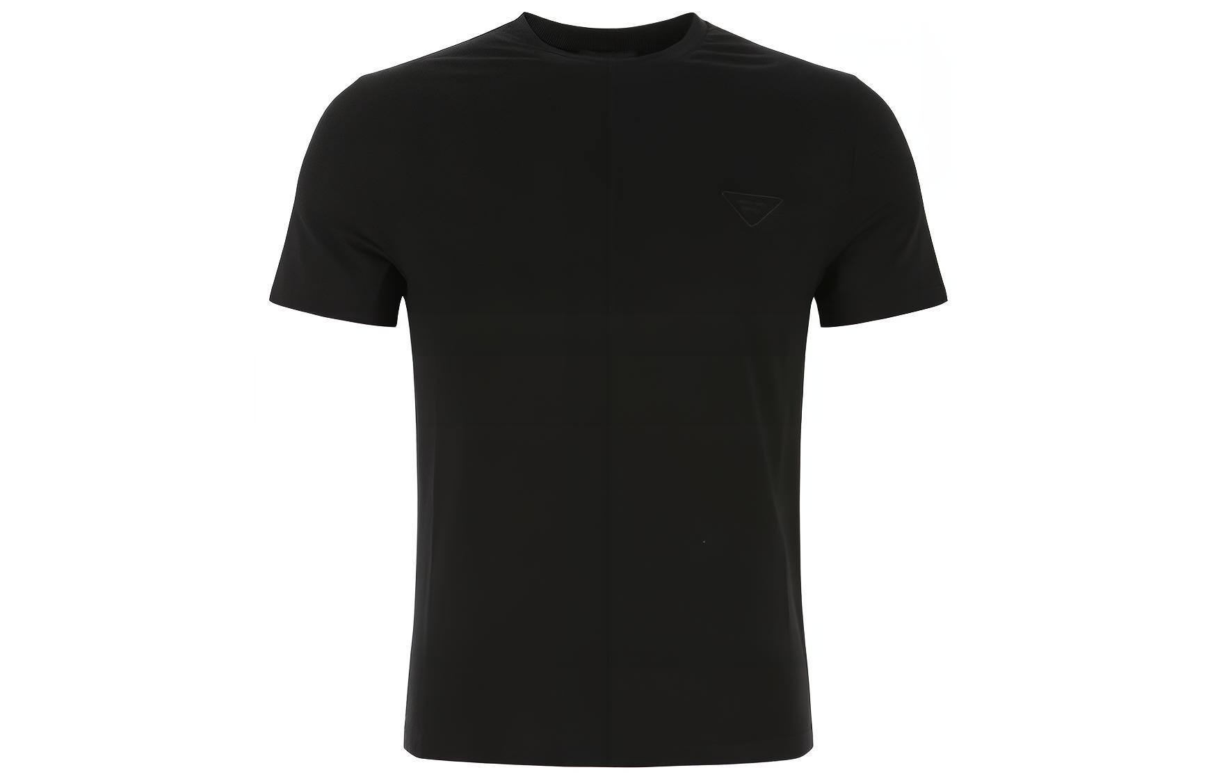 【Previous Season】logo-embroidered cotton T-shirt