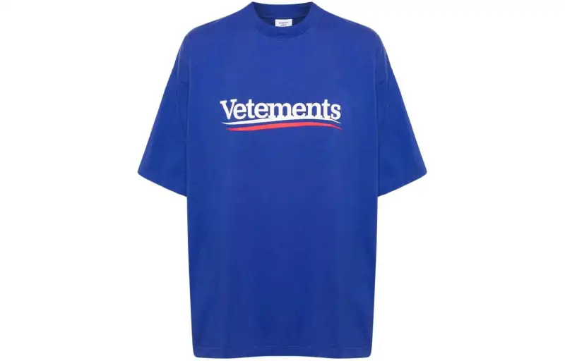 Vetements logo-print cotton T-shirt