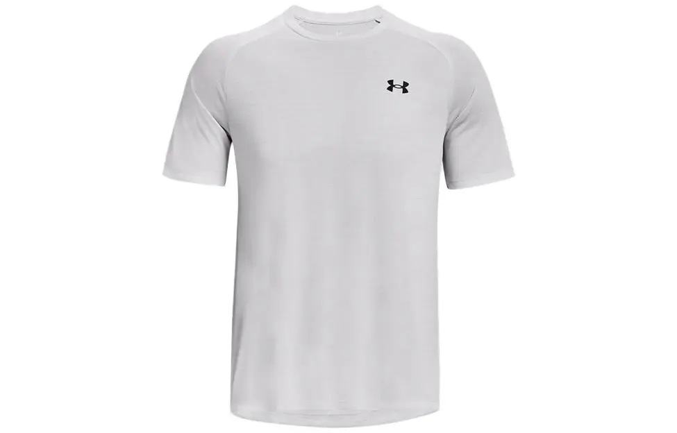 Under Armour T-Shirts Men's Gray Crew Neck Moderate