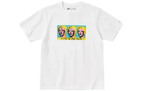 UNIQLO Artist Series T Shirt Unisex White