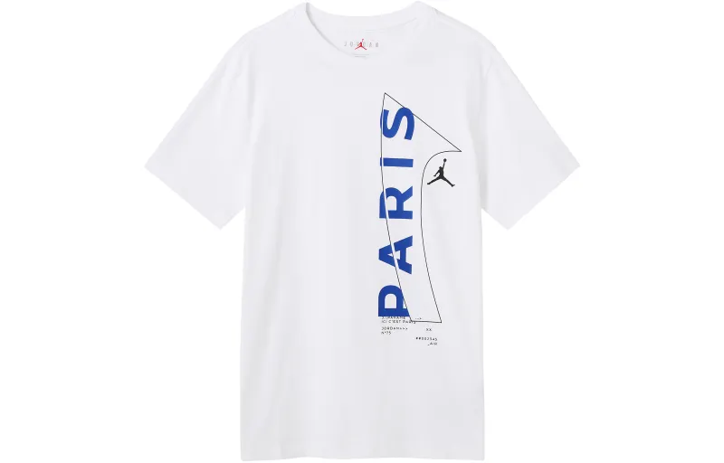 Jordan X Paris Saint Germain T Shirt Men's White