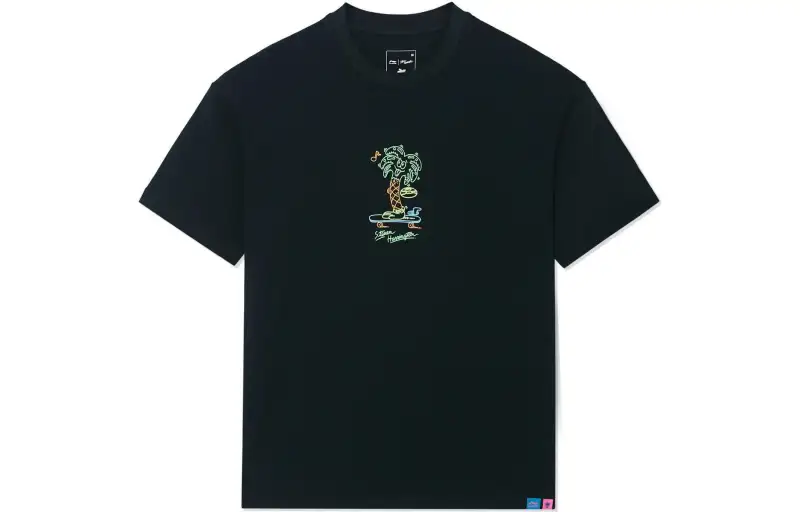 Li Ning x Steven Harrington T Shirt Unisex Black