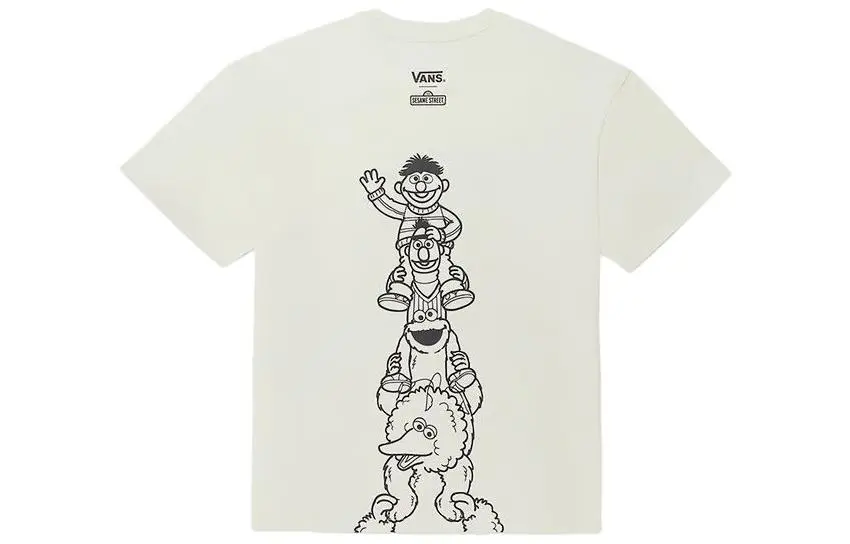 Vans x SESAME STREET T Shirt Unisex Ecru