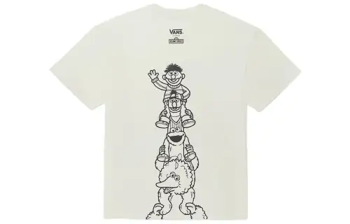 Vans x SESAME STREET T Shirt Unisex Ecru