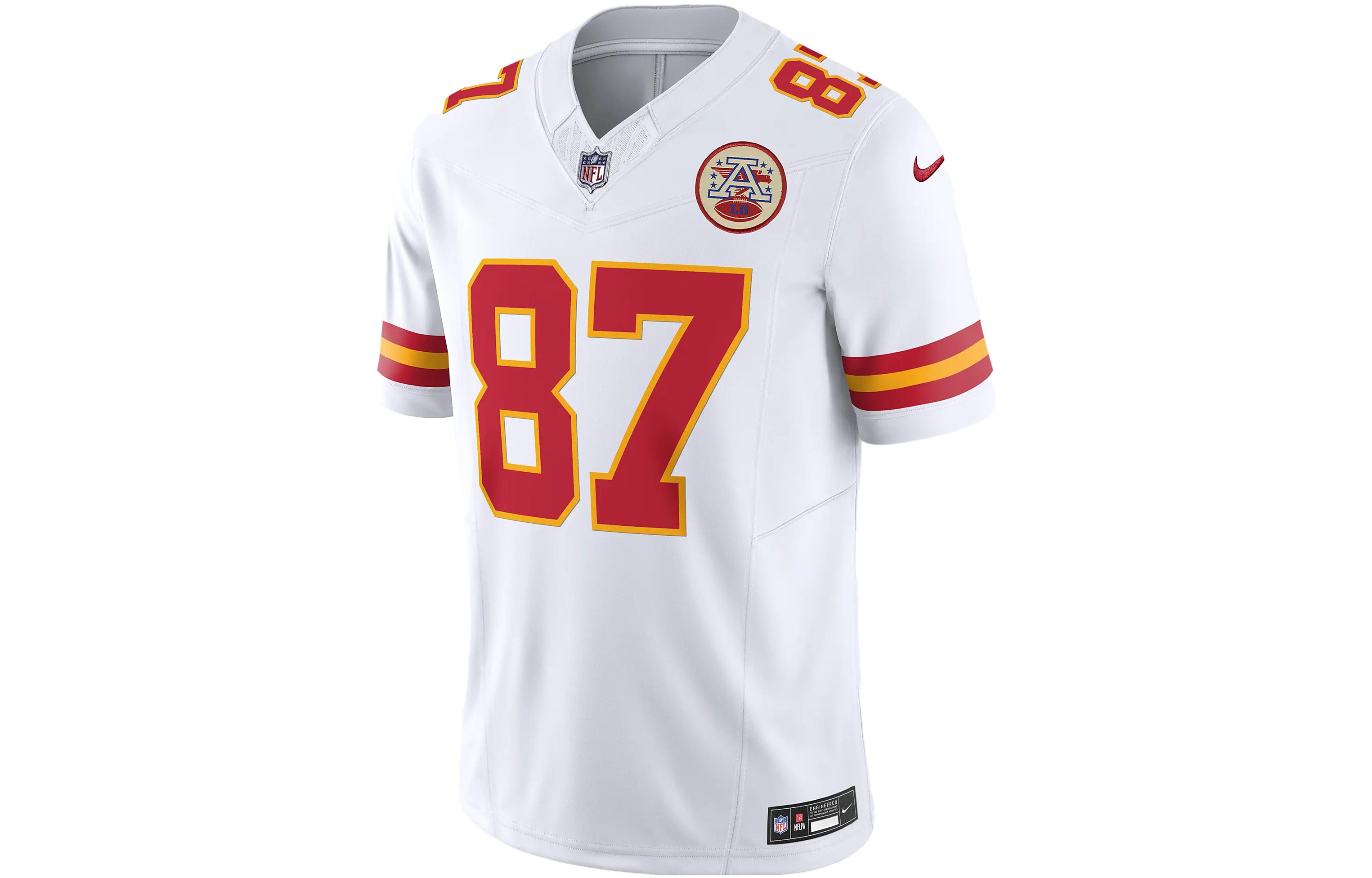 Nike Travis Kelce Kansas City Chiefs Super Bowl Lix Women's's Nike Nfl Game Fashion Jersey