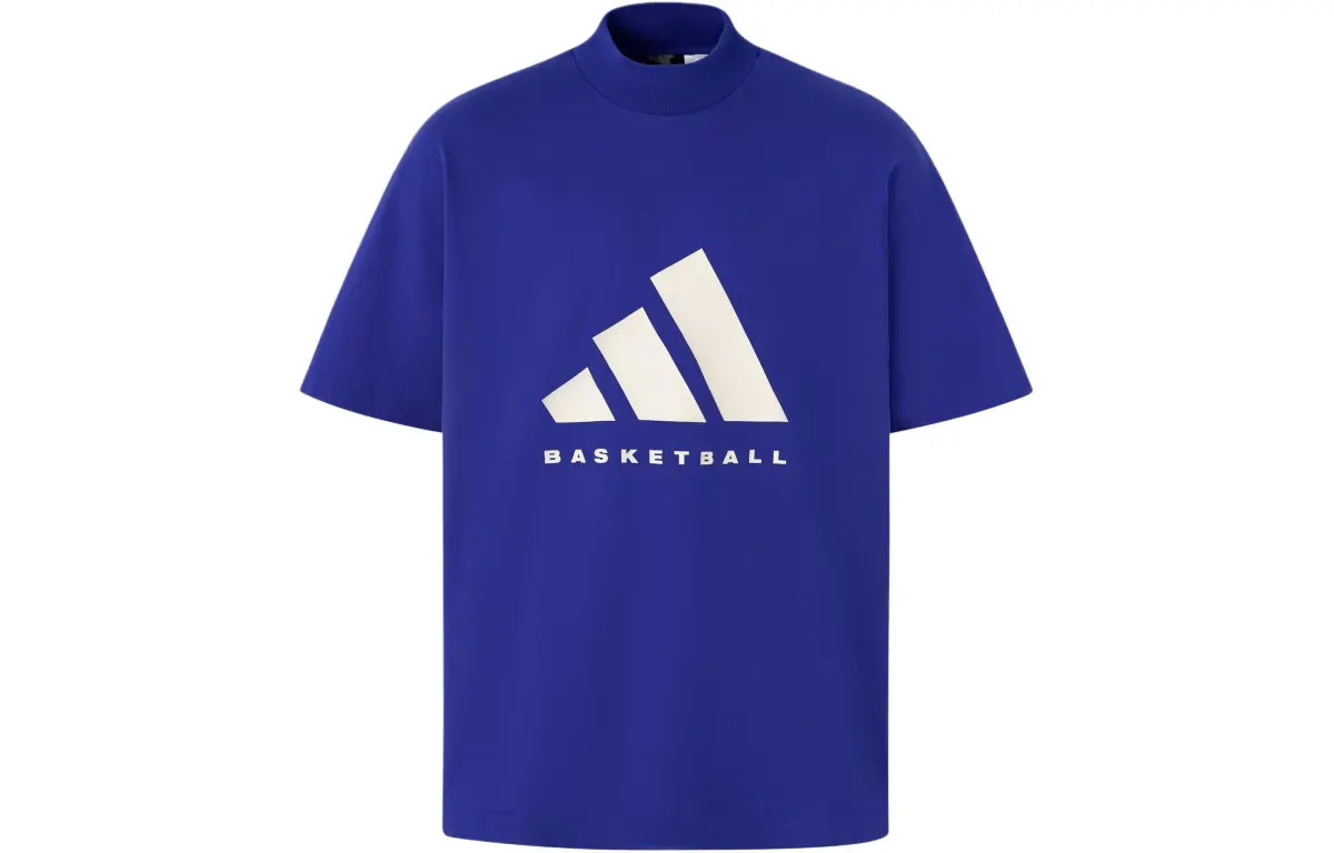 Adidas Logo Printed Basketball T-Shirt