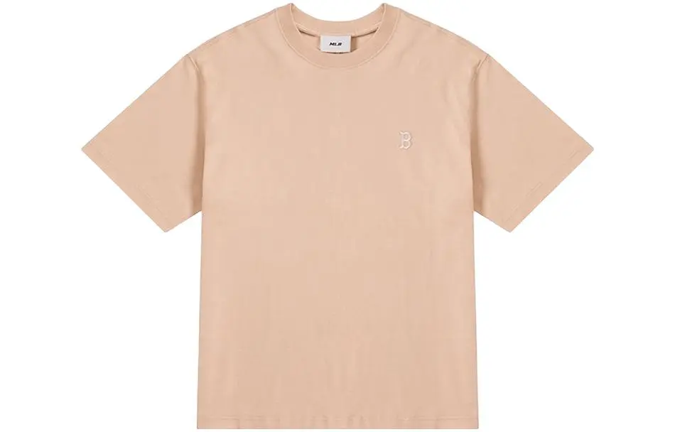 MLB T Shirt Unisex Light Sand Brown