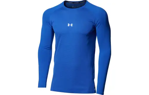 Under Armour T Shirts Men's Royal Blue Crew Neck Moderate Straight Fit