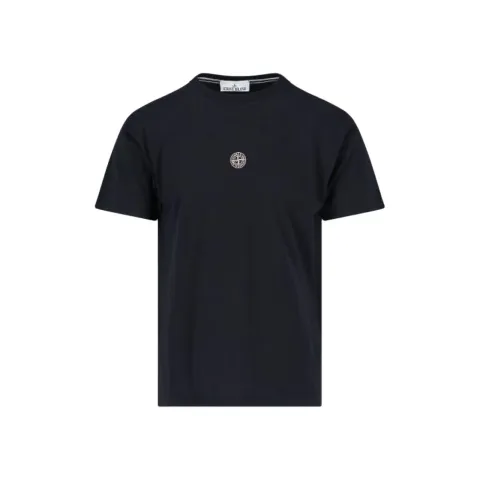 STONE ISLAND T Shirt Men's Black