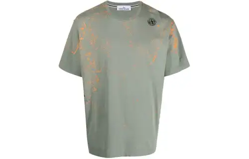 STONE ISLAND T Shirt Men's Sage Green