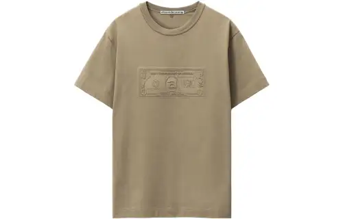 Alexander Wang money-print short-sleeve T-shirt