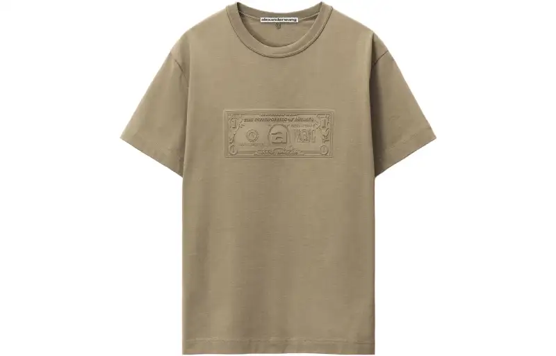 Alexander Wang money-print short-sleeve T-shirt