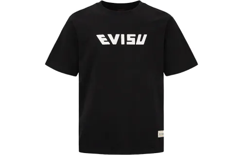 EVISU T Shirts Men's Crew Neck Moderate Straight Fit