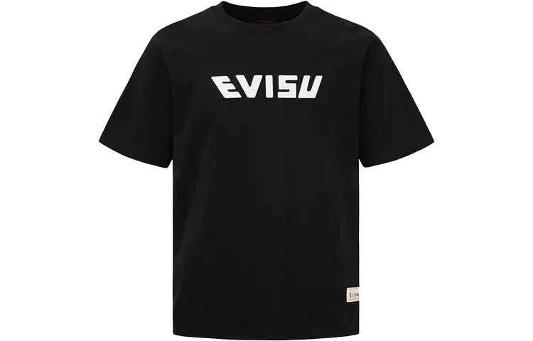 EVISU T Shirts Men's Crew Neck Moderate Straight Fit