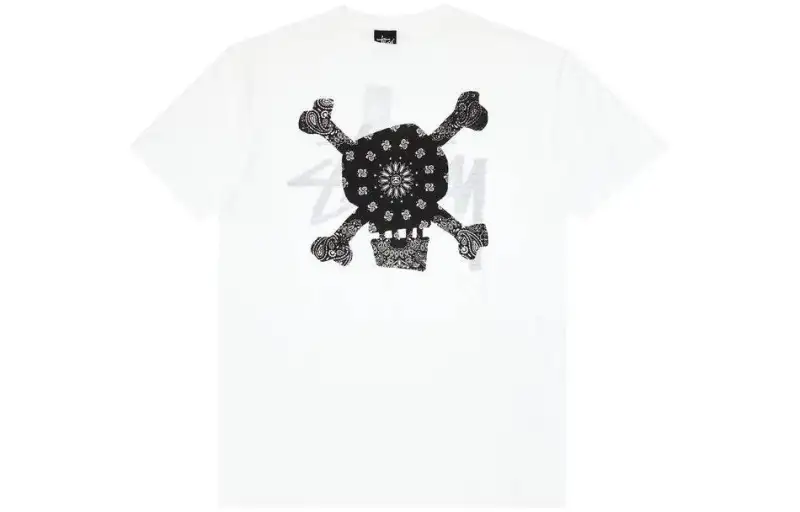Stussy Paisley Skull Tee