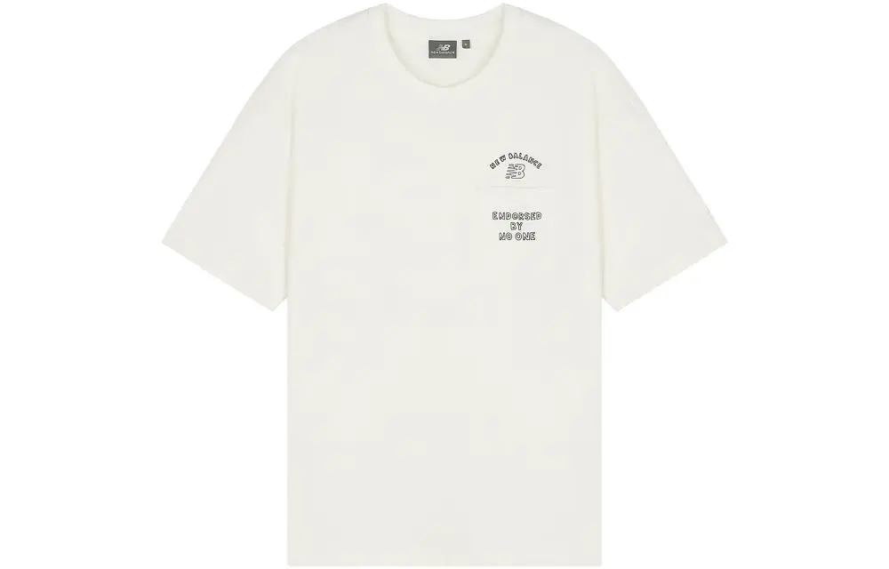 New Balance T Shirt Unisex White