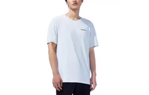 Anta Running Collection Running T Shirt Men's Bright Sky Gray