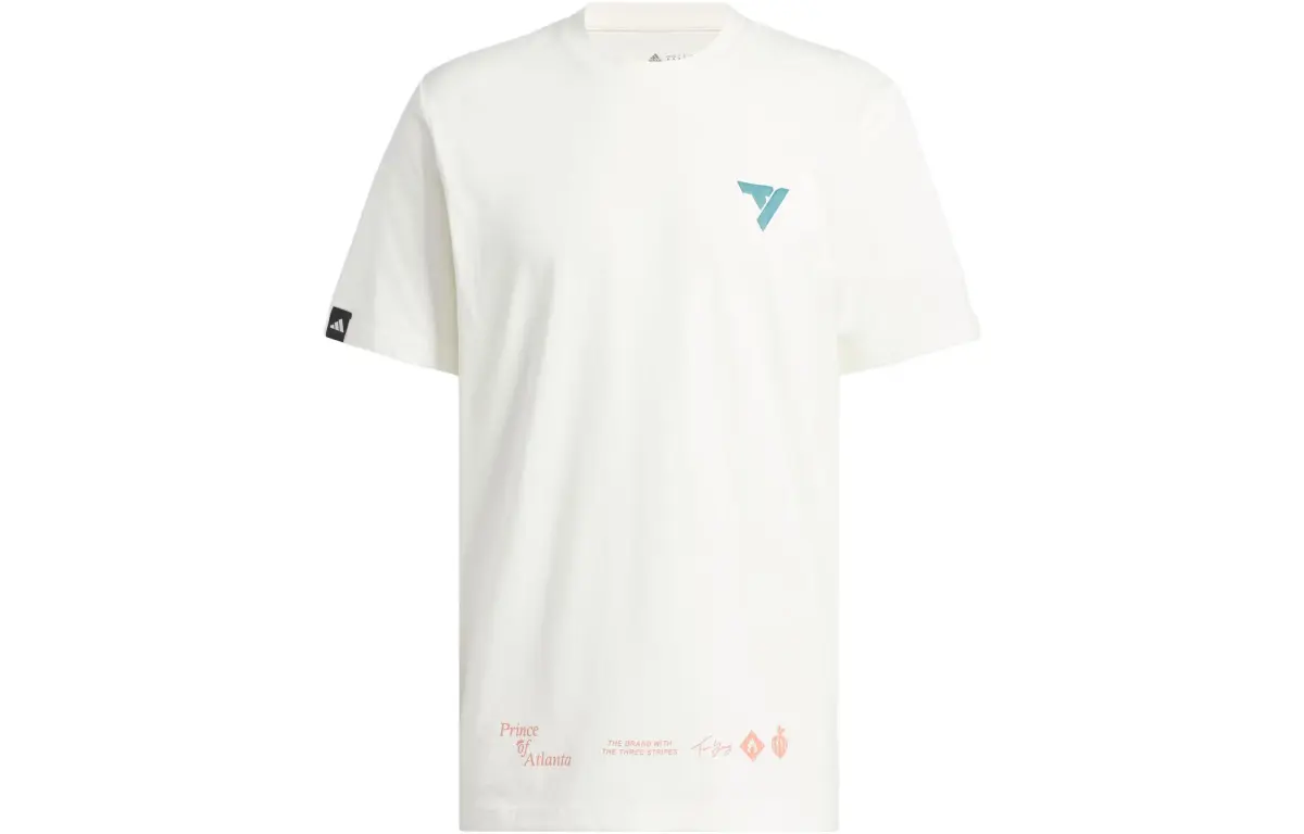 Adidas T Shirt Men's White Marble