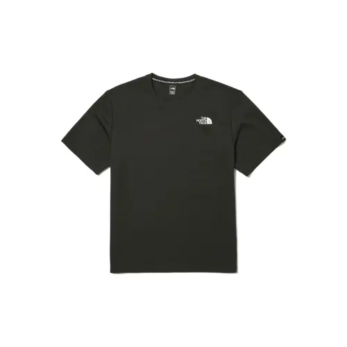 THE NORTH FACE T Shirts Men's Black Crew Neck Moderate Straight Fit