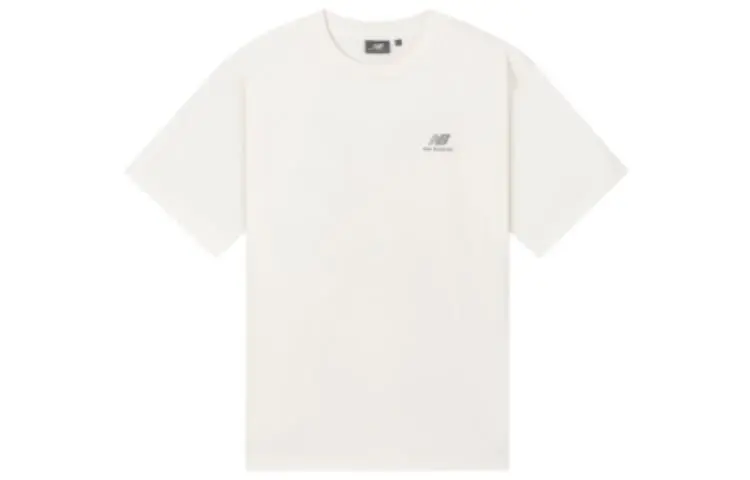 New Balance SS23 T Shirt Men's Ivory White