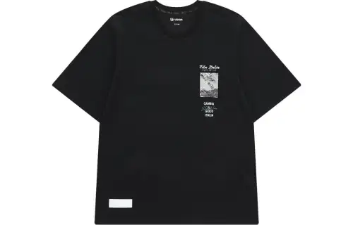 FILA FUSION T Shirt Men's Pitch Black