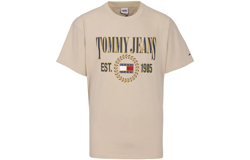 Tommy Hilfiger T-Shirts Men's Crew Neck Moderate
