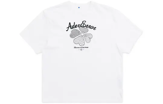 ADER ERROR T Shirt Unisex White