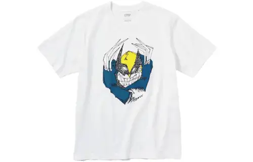 UNIQLO X Disney UNIQLO X , SS23 T Shirts Unisex White Crew Neck Moderate Straight Fit