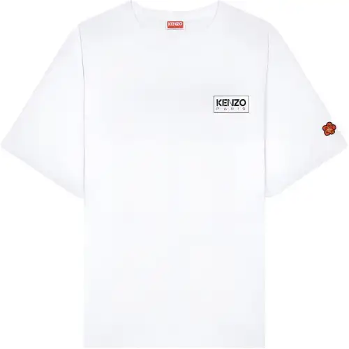 KENZO Logo Printed Crewneck T-Shirt