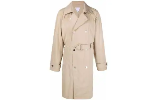 Bottega Veneta Double Breasted Trench Coat