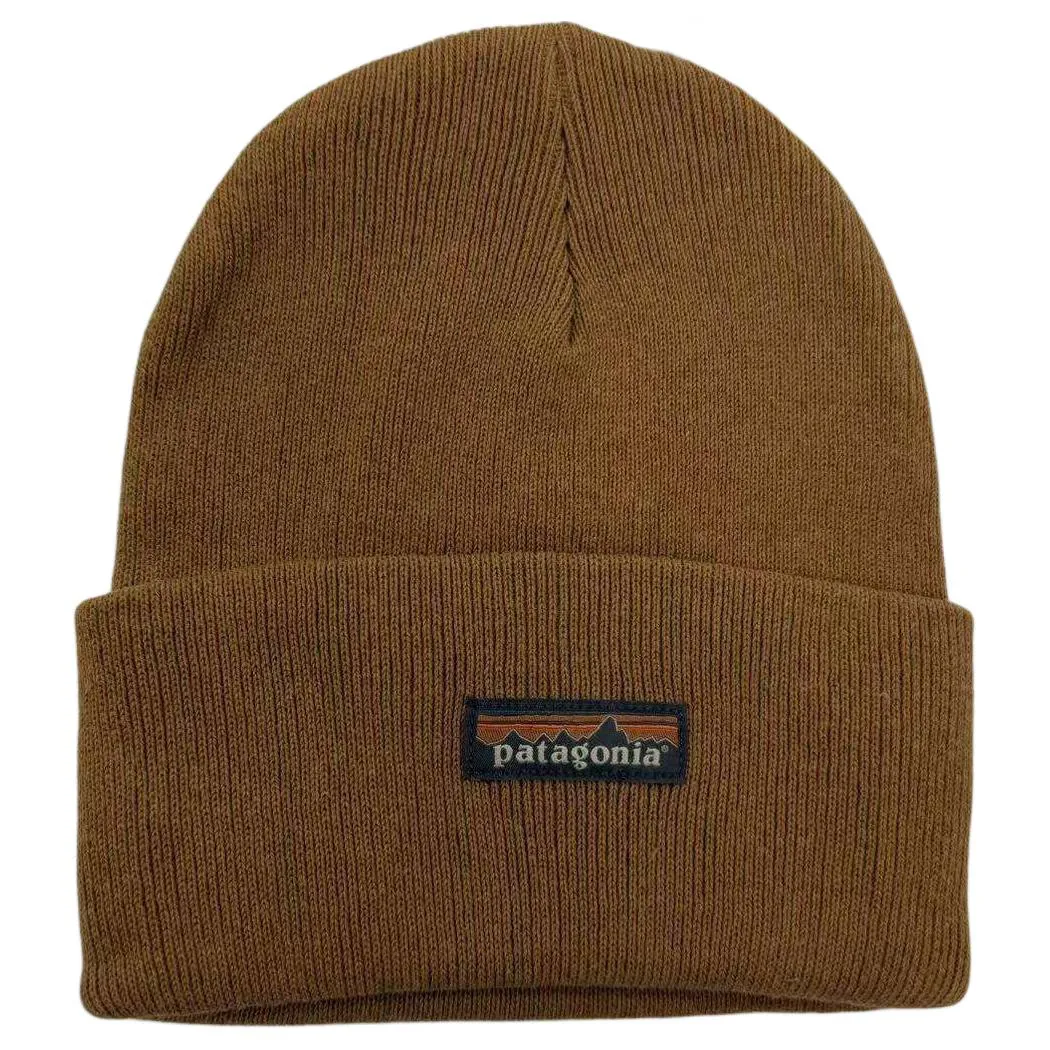 Patagonia Recycled Polyester Beanies Unisex Brown