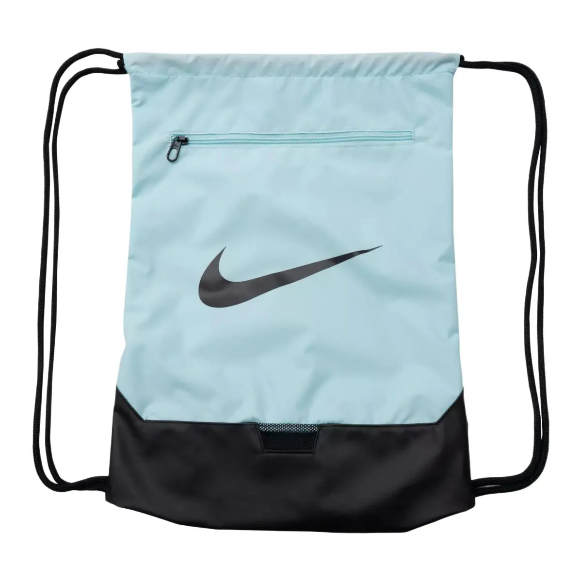 Nike Polyester Backpacks Unisex Glacier Blue & Black