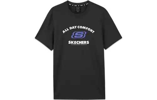 Skechers T Shirts Unisex Crew Neck Moderate Straight Fit