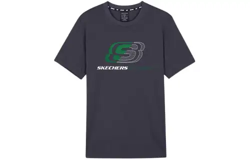Skechers Colorful T Shirt Men's Odyssey Gray