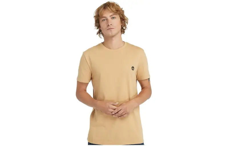 Timberland DUNSTAN RIVER T Shirt Men's Light Brown
