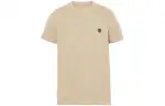 Timberland T Shirts Men's Beige Crew Neck Moderate Straight Fit